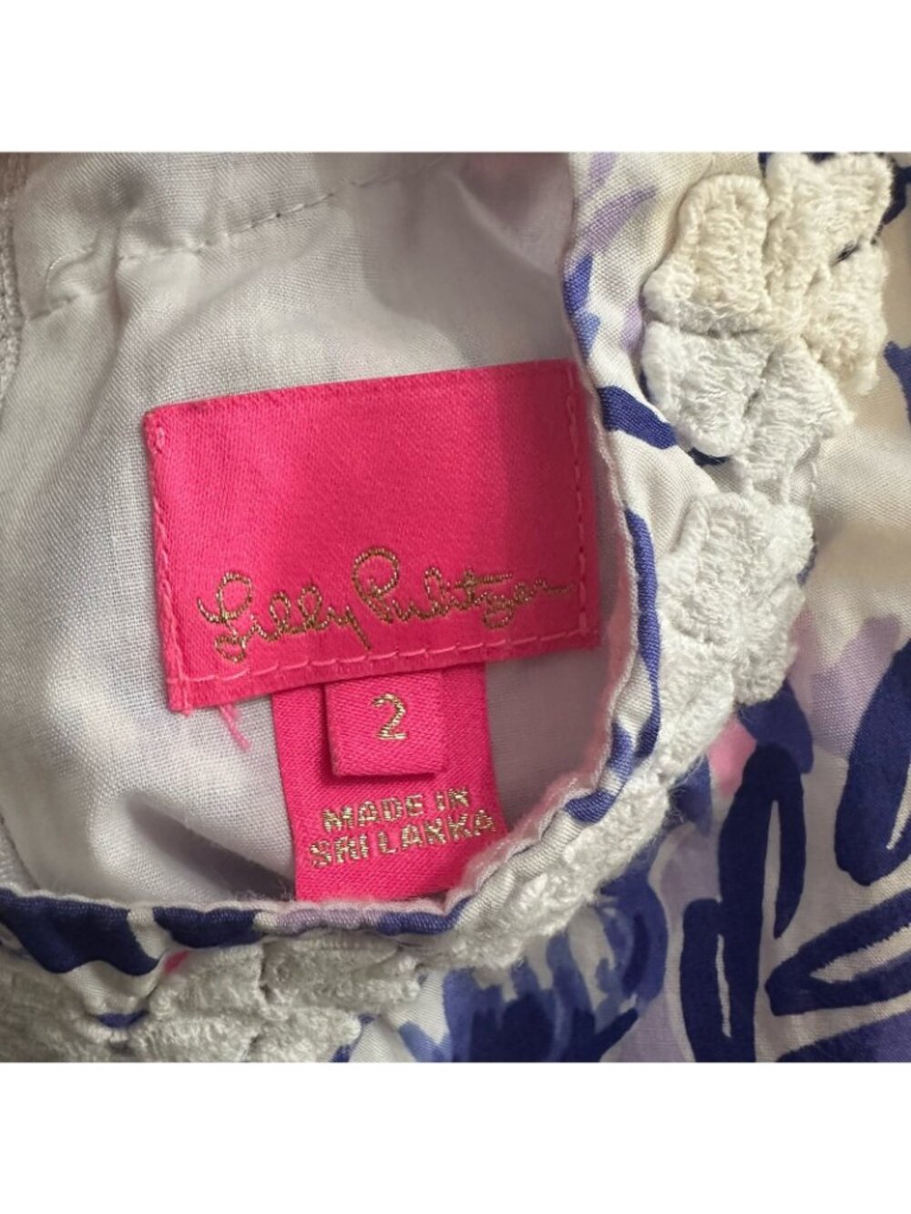 Lilly Pulitzer girls shift dress Trunks in the Air - Picture 3 of 4